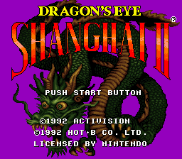 Shanghai II - Dragon